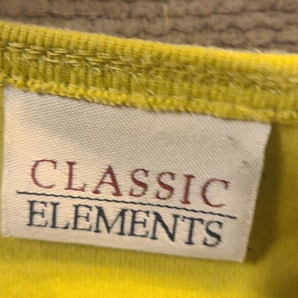 Classic Elements Light Green Short Sleeve Top - Picture 4 of 5